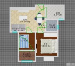 【金葡萄家园B区 3室2厅1卫_合肥包河区金葡