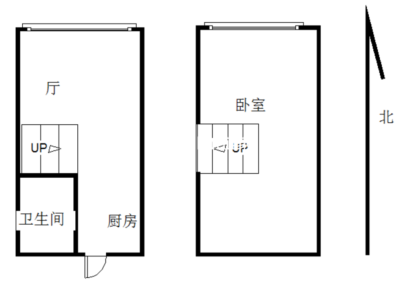 天正天御溪岸b区 2室1厅 40平