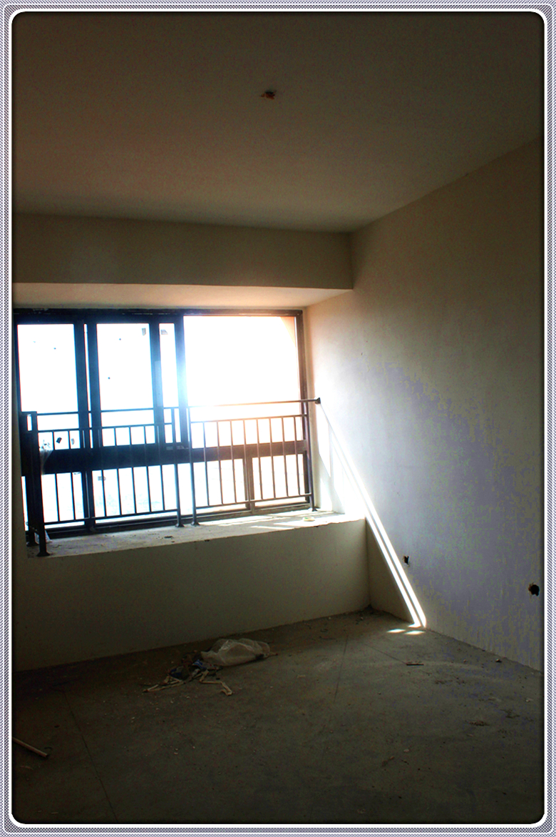 雅居乐二期户型毛坯面面观10.