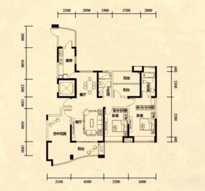 华地公馆威廉公寓a座