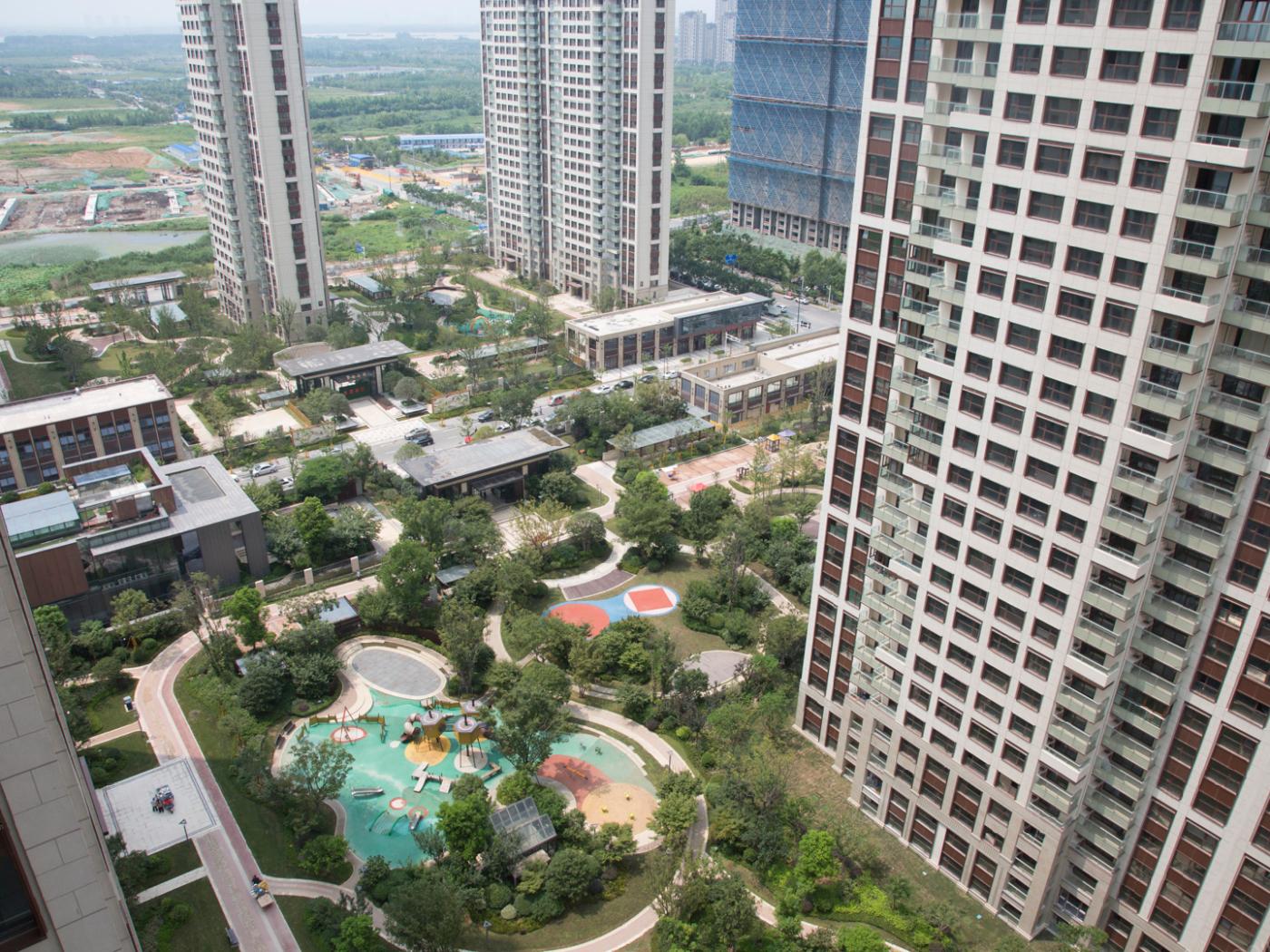 河西南鲁能公馆 家具齐全 品质住宅 交通便利 s3高庙路地铁口旁_南京